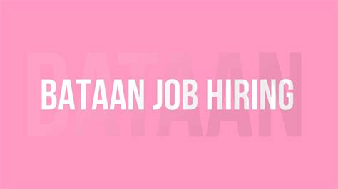 job hiring in bataan economic zone|Hiring For A Work, Jobs in Bataan .